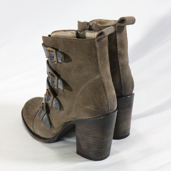 FREEBIRD FB-Banjo Distressed Ankle Heel Boots Sz 9 US Women - Picture 7 of 8